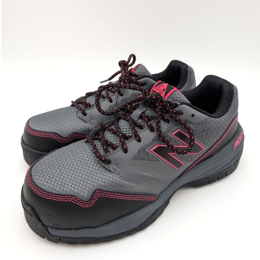 New Balance 589V1 Unisex Composite Safety Toe Work Shoes Grey Size M7/W8.5 EU40